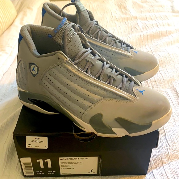 Nike Other - Jordan 14 “Wolf Grey”~USED